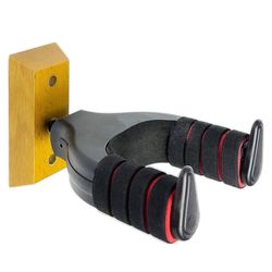 RockJam Guitar Hanger and Wall Mount Bracket Holder for Acoustic and Electric Guitars