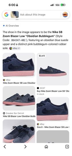 Nike SB Zoom Blazer Low Obsidian Bubblegum