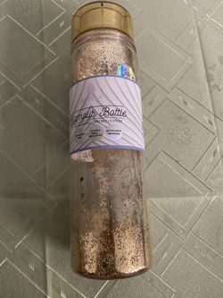 Manna Glitter Water Bottle