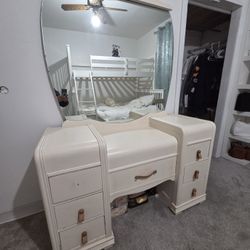 Vintage Vanity Solid Wood