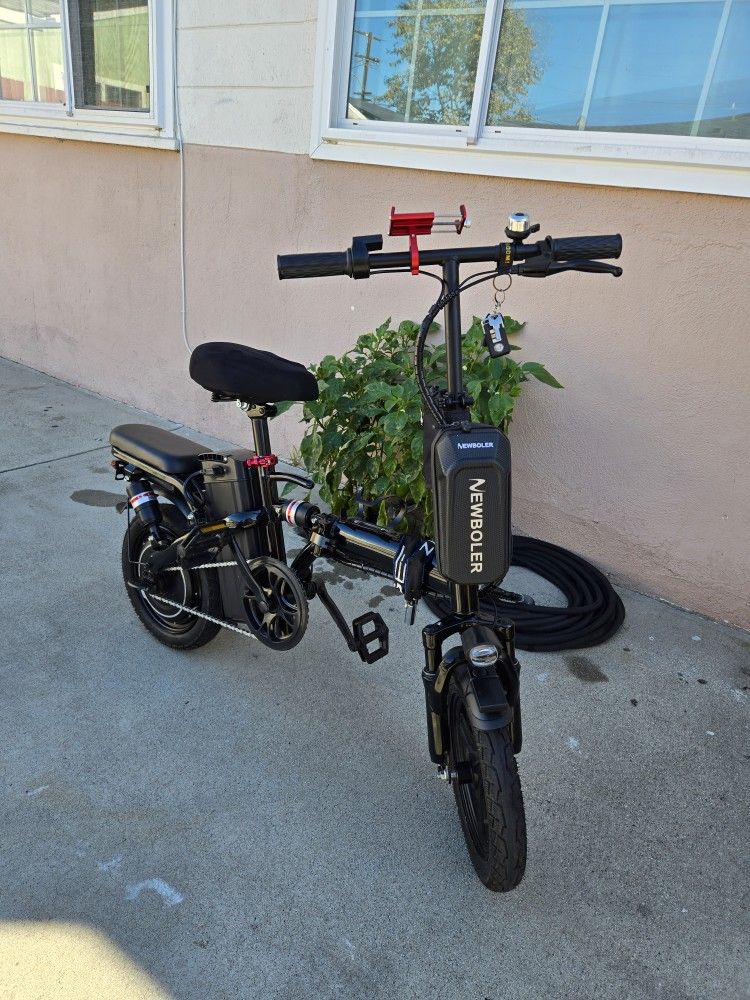 14 Inch Folding E-Bike 10Ah 48V 500W Motor