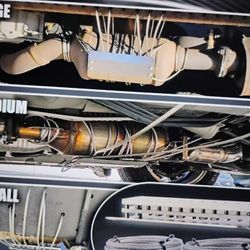 Universal Catalytic Converters Security Protector Clamp Shield. 