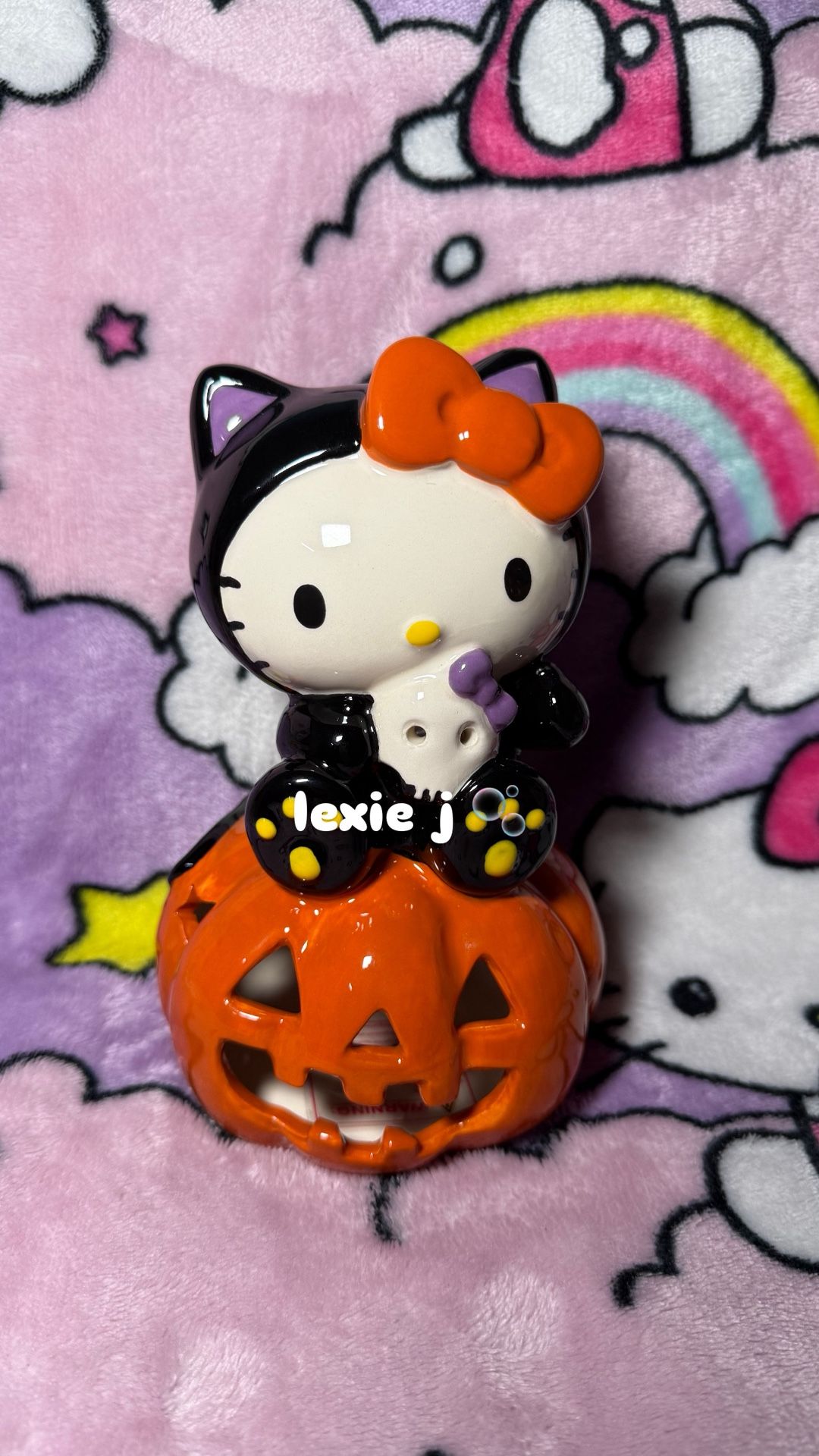 Hello Kitty Halloween Candle Light Holder