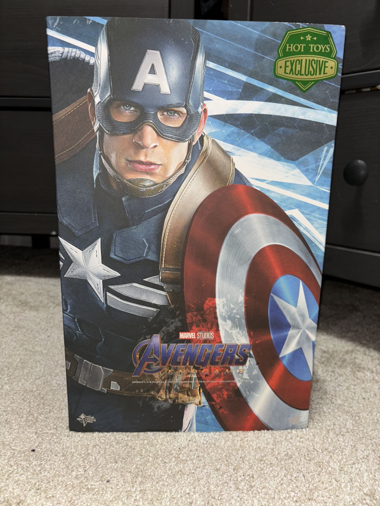 hot toys captain america endgame stealth suit