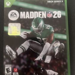 Madden NFL 26 Xbox Series X game