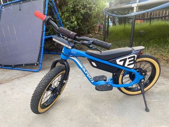 Super73 Kids Electric Balance Bike Blue