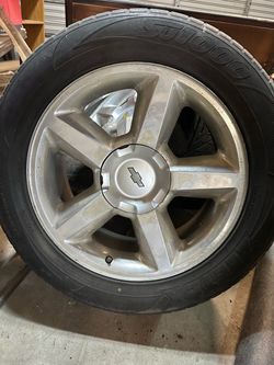 20” 6 lug silverado wheels