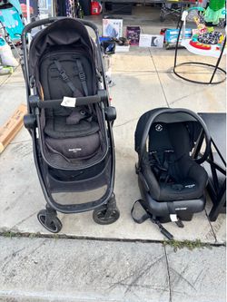Stoller and car seat