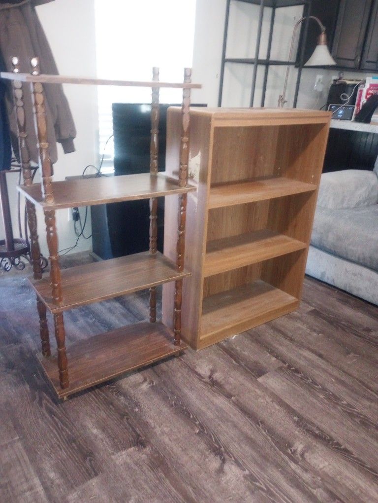 Shelf And Book Shelf