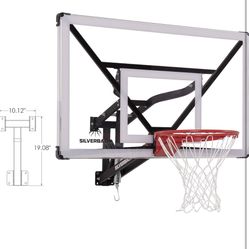 Silverback NXT 54" Wall Mounted Adjustable-Height and Fixed Basketball Hoop with QuickPlay Design NEW IN BOX  195$ Pickup Phoenix 43rd ave and Indian 