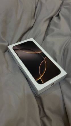 iPhone 16pro Max, Gold, 256gb! Read Description.