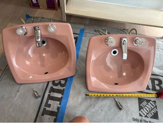 Retro sink pair for sale