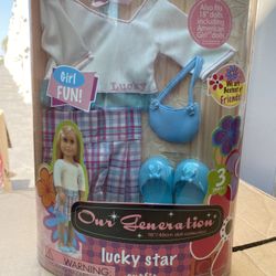 New Our Generation 18” Doll Lucky Star Outfit