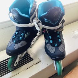 K2 Alexis Pro 84 W  Women's Inline Skates Teal / White / Black Size 10 US