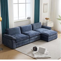 3 Seater With Ottoman