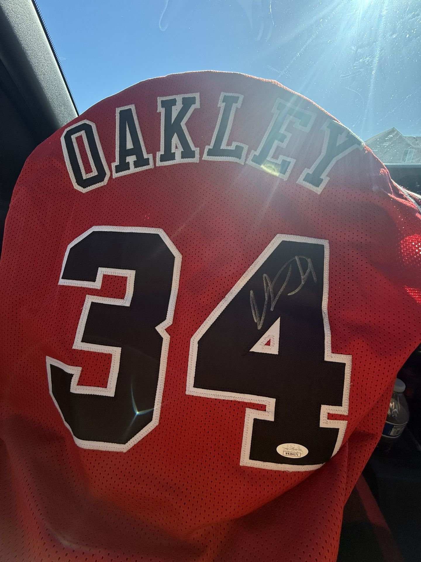 Signed Oakley Jersey