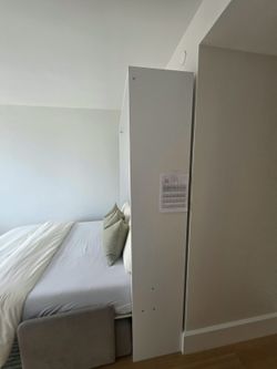 Multimo Queen Murphy Bed with Sofa + Mattress