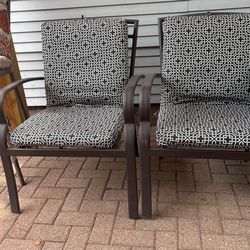 Patio Chairs, Aluminum Frames