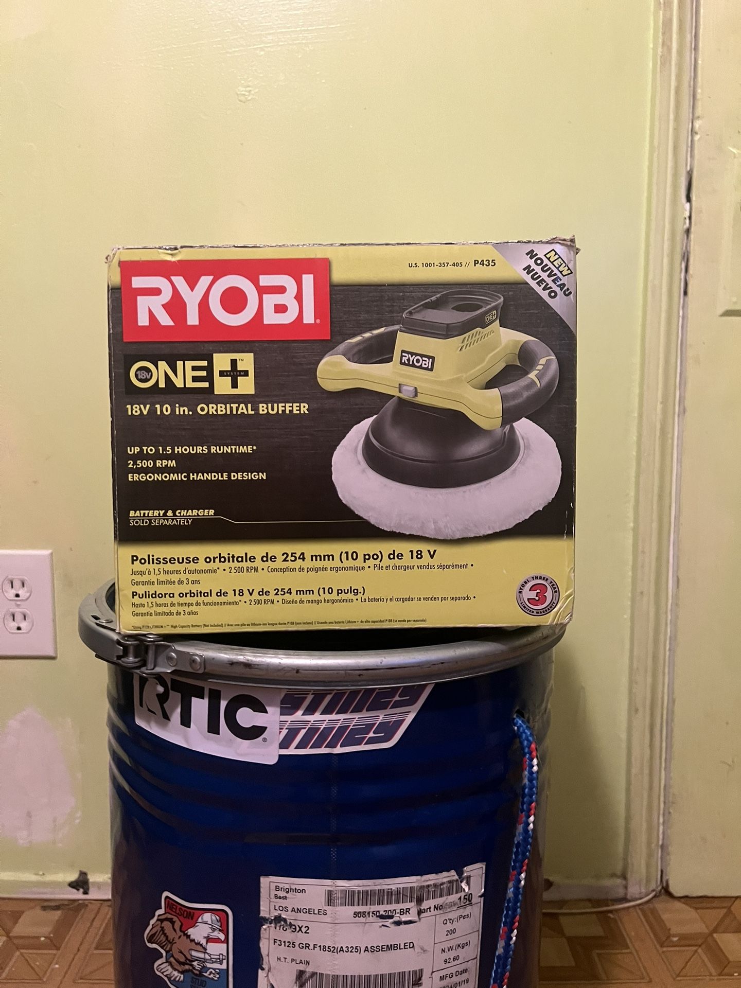 Ryobi 18v Buffer