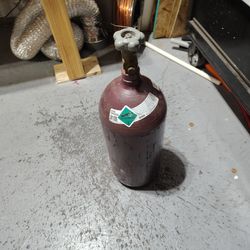 40 Cu/Ft Argon/Nitrogen Cylinder. Exchangeable Certified  Not Expired