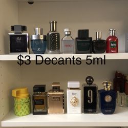 fragrance decants cologne perfume men