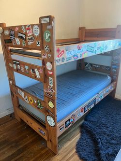 Bunk bed frame