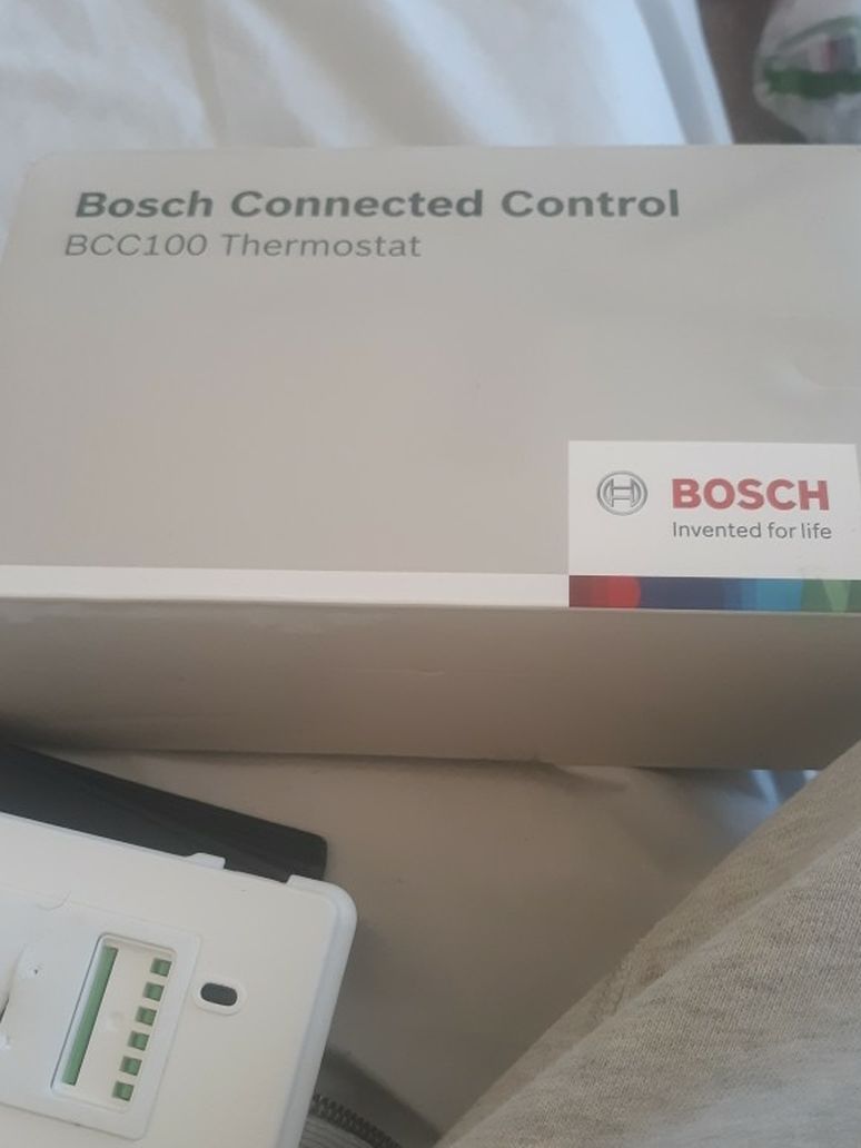 Bosh Connected Control Thermostat