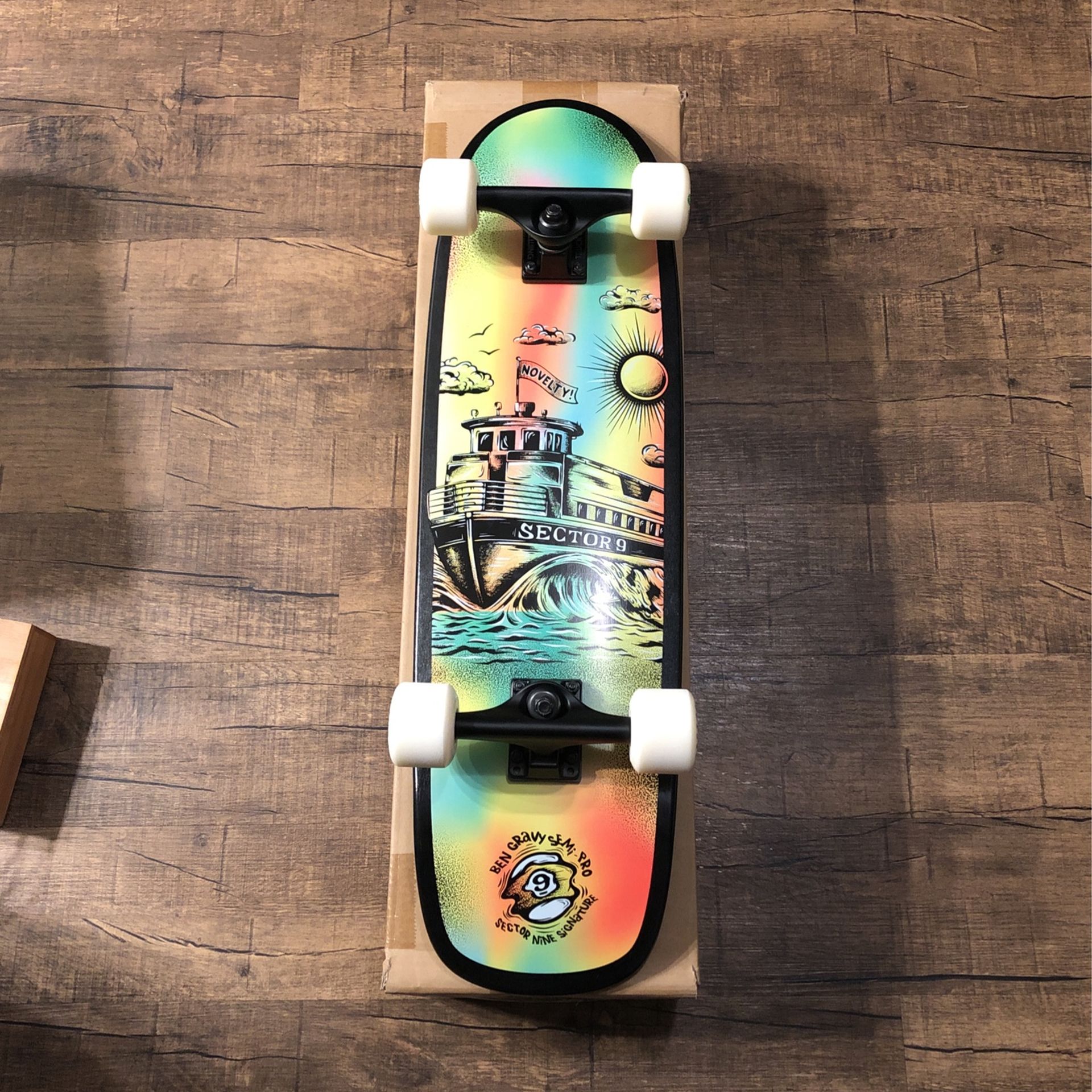 Ben Gravy Semi-Pro Sector Nine Signature Skateboard