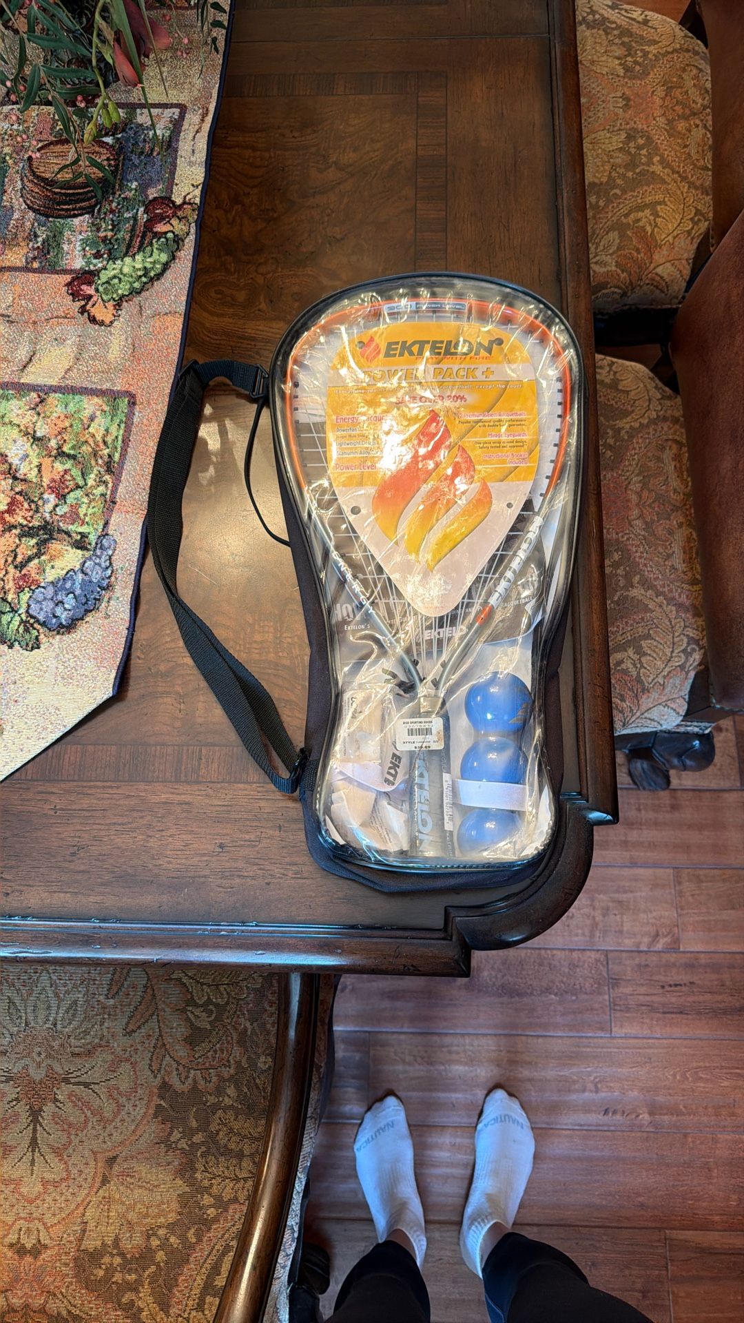 New & Unused Racquetball Power Pack+