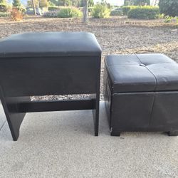 Faux Leather Storage 