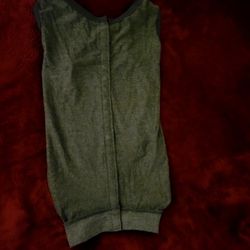 NWT PETS DOG APPAREL GRAY SIZE L 