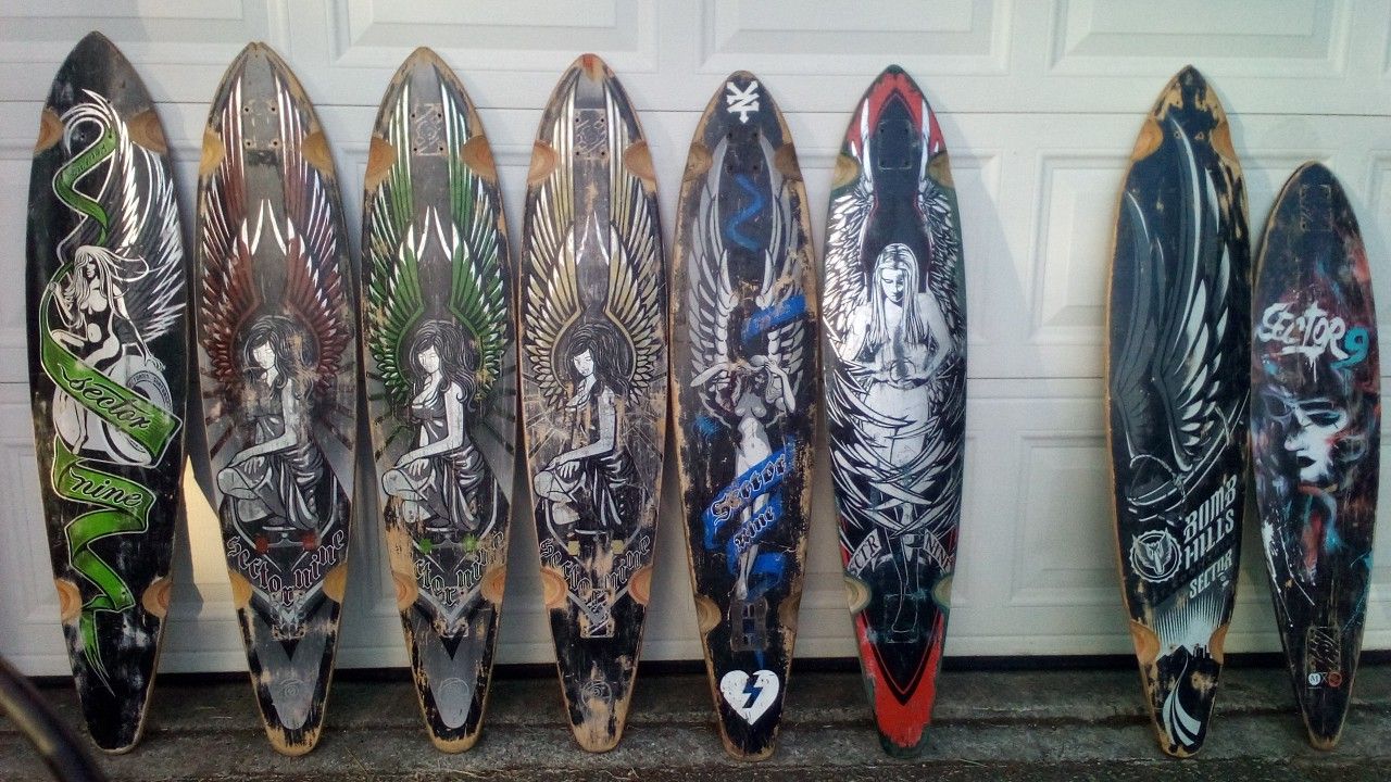 Sector 9 "Goddess Of Speed" Series Longboards + 2