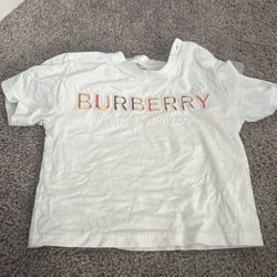 Authentic Burberry tshirt 12 Months 