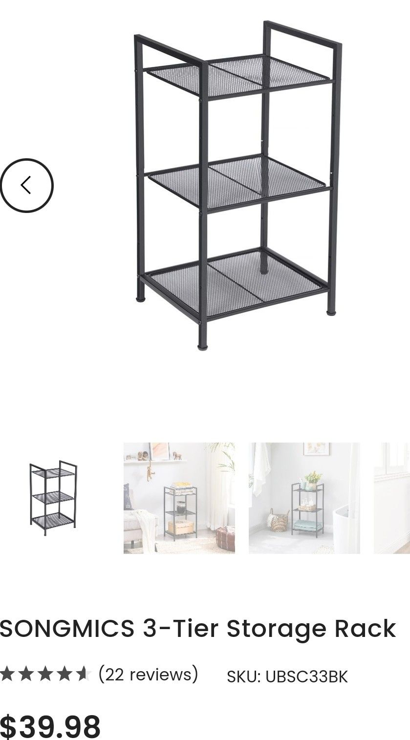 3-Tier Storage Rack

