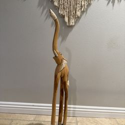 Carved Wood Elephant
