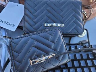 Bebe purse and wallet
