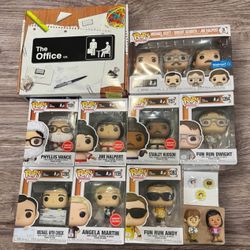 The Office Funko Pop Figure Lot