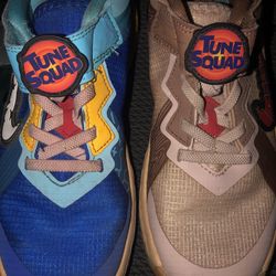 Lebrons space jam boys shoes