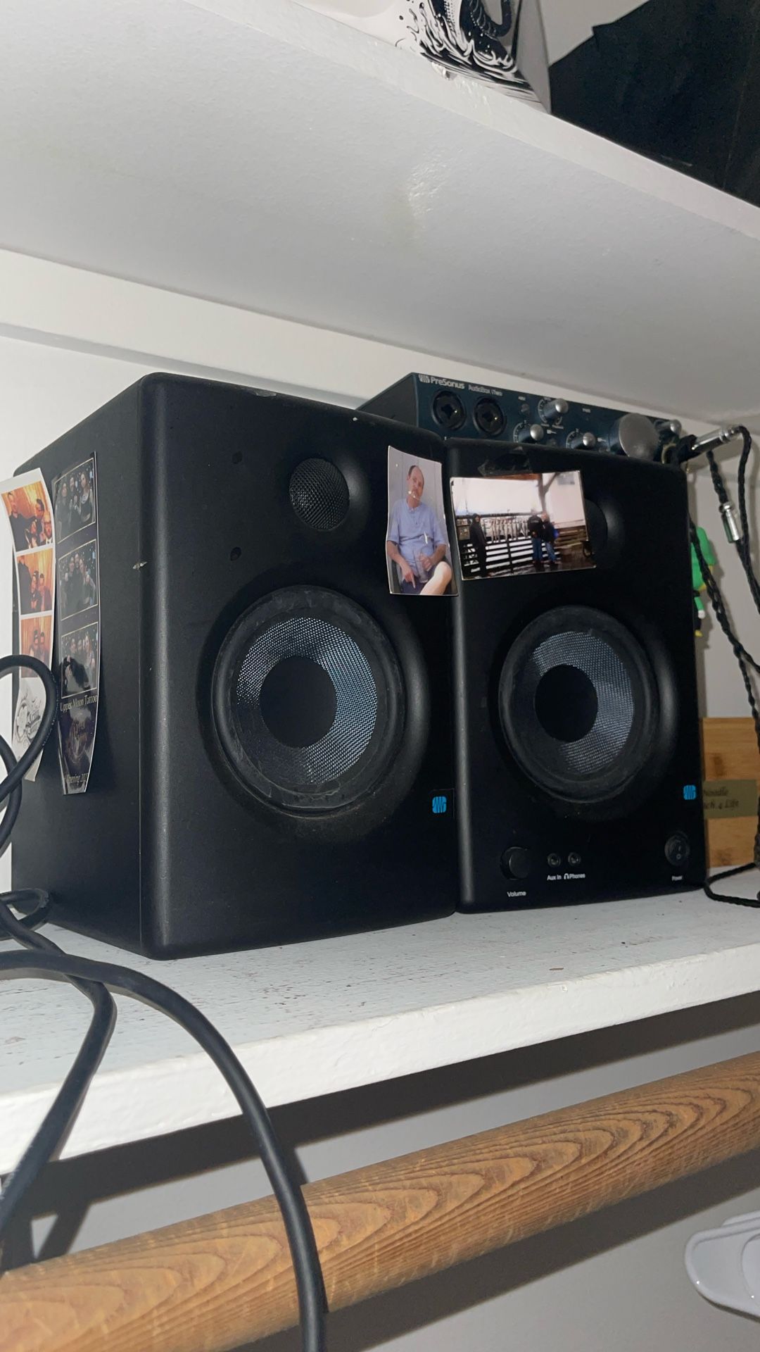 Pre Sonus Speakers And Box