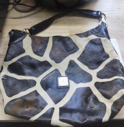 Dooney and Bourke giraffe print Handbag