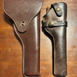 VINTAGE GUN HOLSTERS $50 