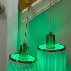 Colorful and romantic rechargeable LED wall lamp with remote control and adjustable brightness.