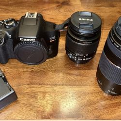 Canon Rebel T6 Camera Bundle (Including 50mm 1.8 Lense)