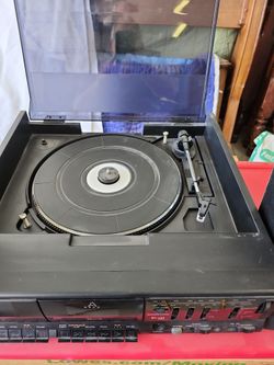 Vintage LP cassette player
