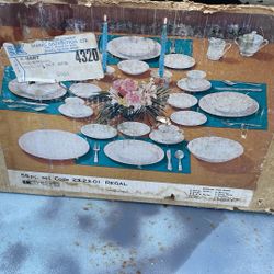 Regal Diamond China Set Antique Made In Japan