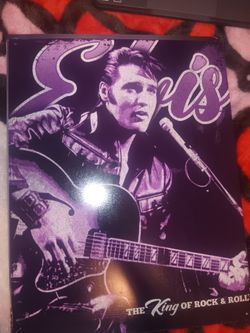 Elvis Presley Steel Poster