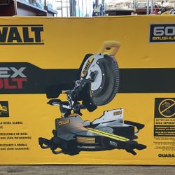 Dewalt Brushless 60V Flex Volt Double Bevel Sliding Miter Saw