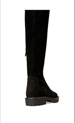 Black Tory Burch Over The Knee Boots