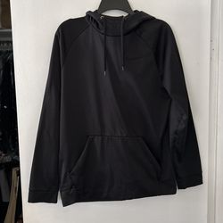 Nike Black DRI-FIT Polyester Long Sleeve Pullover Hoodie