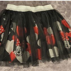 Girls Size 6 Minnie Mouse Tutu Skirt